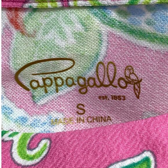 NEW Pappagallo Short Sleeve Dress– Pink Paisley/Geo Print – Size S Lightweight - Picture 6 of 9